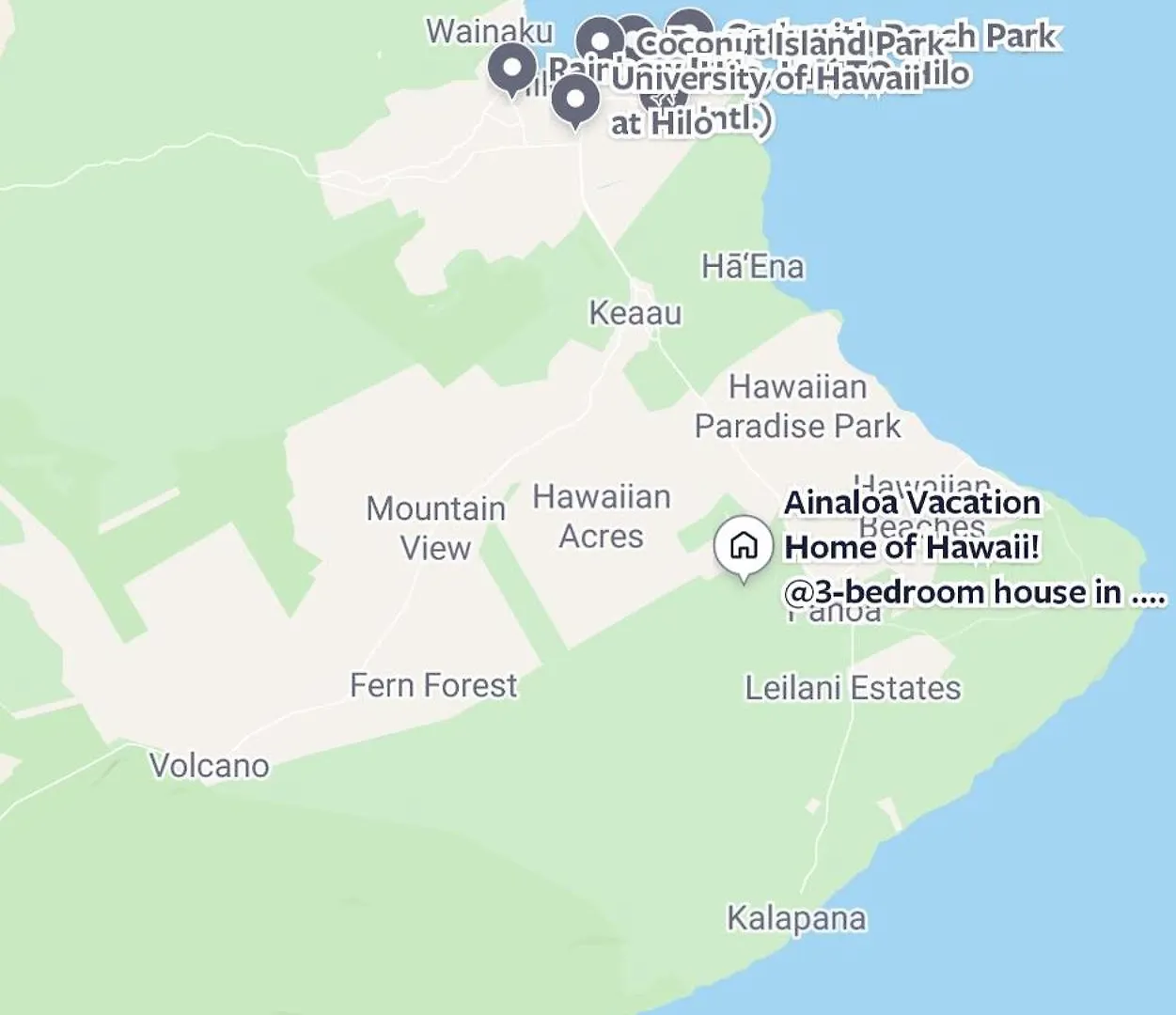 Guest house Ainaloa Home Of Big Island United States